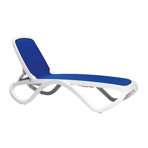 Nardi Omega Resin Chaise Sun Lounger 